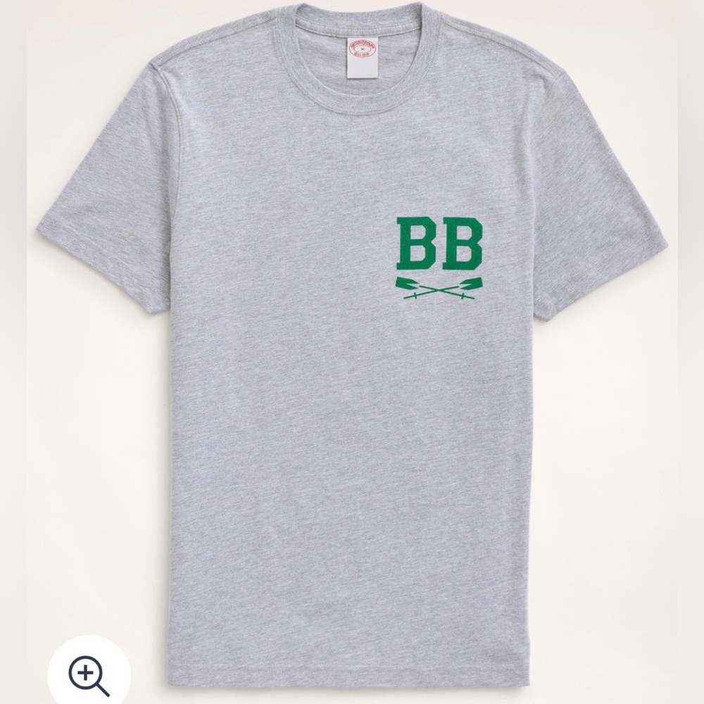 Large Brooks Brothers Nautical T-Shirt - Picture 2 of 5